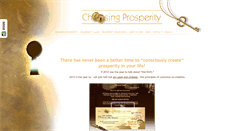 Desktop Screenshot of choosingprosperity.com